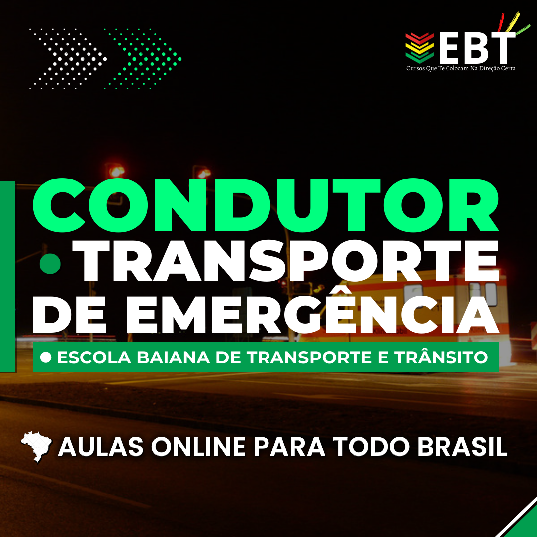 Condutor de Transporte de Emergência